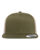 YP Classics 6609 Retro High Profile Trucker Cap Yupoong 6609