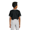 Sport-Tek YST221 Youth Tough Mesh V-Neck Baseball Jersey