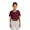 Sport-Tek YST221 Youth Tough Mesh V-Neck Baseball Jersey