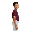 Sport-Tek YST221 Youth Tough Mesh V-Neck Baseball Jersey