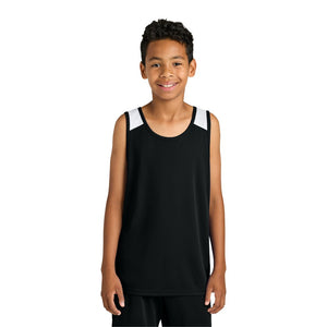 Sport-Tek YST446 Youth Club Track Tank - 