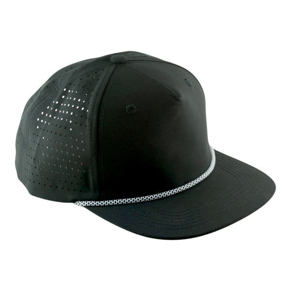 Blank Rope Hats Camo 5 Panel Youth Snapback Hat