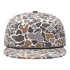 Blank Rope Hats Camo 5 Panel Youth Snapback Hat