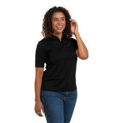 Zorrel Z6525 Ladies' Tonal Stripe Jacquard Polo - 