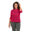 Zorrel Z6726 Ladies' Stretch Polo with Stripe Accents