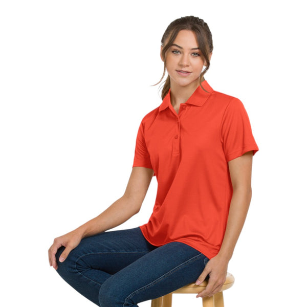 Zorrel Z6727 Ladies' Lightweight Mesh Polo