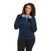Zorrel Z6765 Ladies' Poly Fleece Performance Long Sleeve Quarter-Zip