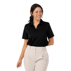 Zorrel Z7335 Ladies' Vertical Dash Stripe Jacquard Polo - 