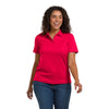 Zorrel Z7336 Ladies' Dot Stripe Jacquard Polo