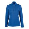 Zorrel Z7478 Ladies' Poly-Cotton Fleece Performance Long Sleeve Quarter-Zip