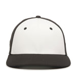 Outdoor Cap AIR25 Pro Mid Crown Hat Perforated Side Panels - White Front Colors