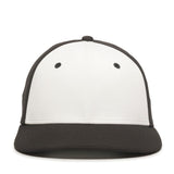 Outdoor Cap AIR25 Pro Mid Crown Hat Perforated Side Panels - White Front Colors