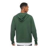 Independent Trading Co AFX90UNZ Unisex Lightweight Full-Zip Hooded Sweatshirt