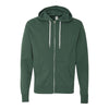 Independent Trading Co AFX90UNZ Unisex Lightweight Full-Zip Hooded Sweatshirt