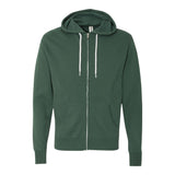 Independent Trading Co AFX90UNZ Unisex Lightweight Full-Zip Hooded Sweatshirt