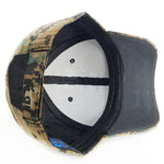 Pit Bull PB128C Hook and Loop Backstrap Camo Curved Hat Camouflage Cap