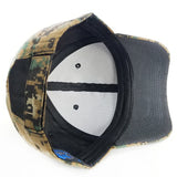 Pit Bull PB128C Hook and Loop Backstrap Camo Curved Hat Camouflage Cap