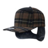 PitBull PLD10 Plaid Camper Ear Flap Cap