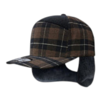 PitBull PLD10 Plaid Camper Ear Flap Cap