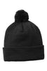 Sport-Tek STC37 Solid Pom Pom Beanie