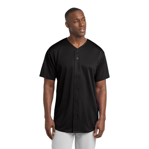 Sport-Tek ST220 PosiCharge Tough Mesh Full-Button Jersey