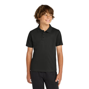 Sport-Tek YST740 Youth UV Micropique Polo - 
