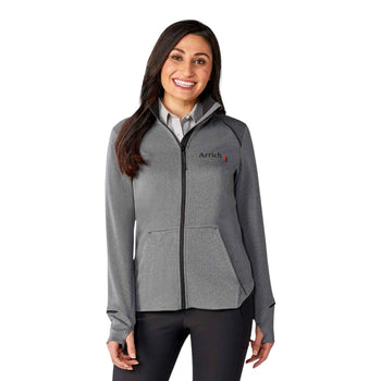 Elevate TM98137 Women's TAMARACK Full Zip Performance Jacket with Thumb Holes