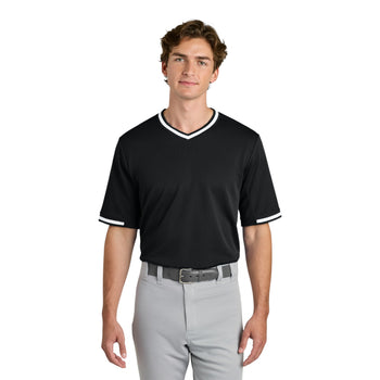 Sport-Tek ST221 Tough Mesh V-Neck Baseball Jersey