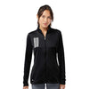 Adidas A483 Women's 3-Stripes Double Knit Full-Zip Jacket