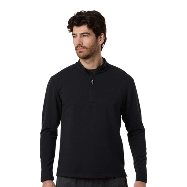 AllPro STF870 Men's Stretch Quarter-Zip Fleece Pullover