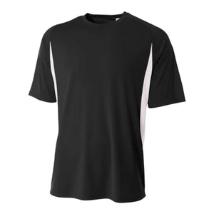 A4 NB3181 Youth Cooling Performance Color Block Short Sleeve - 