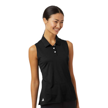 Adidas A1005 Women's Ottoman Sleeveless Polo