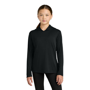 Sport-Tek YST420LSH Youth Posi-UV Pro Long Sleeve Hoodie - 