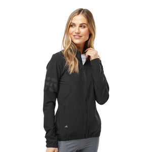 Adidas A268 Women's Wind Resistant Full-Zip Jacket - 