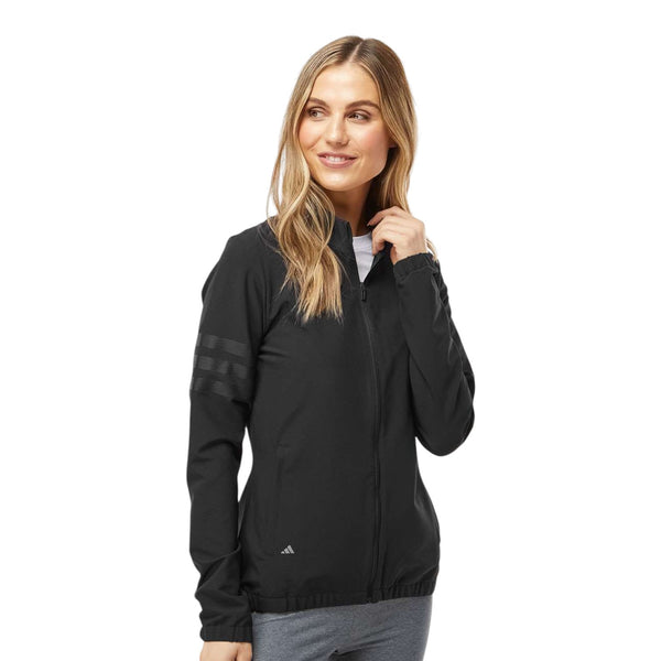 Adidas A268 Women's Wind Resistant Full-Zip Jacket