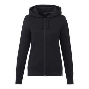 Elevate TM98223 Women’s ARGUS Eco Fleece Full Zip Hoodie
