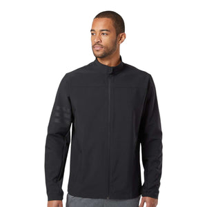 Adidas A267 Men's Wind Resistant Full-Zip Jacket - 