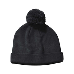 Big Accessories BX028 Pom Cuffed Beanie - 