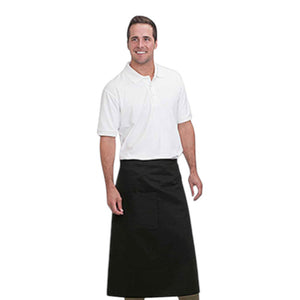 OTTO 804-401 OTTO 1 Pocket Full Length Bistro Apron - 
