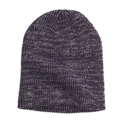 Big Accessories BA524 Ribbed Marled Beanie - 