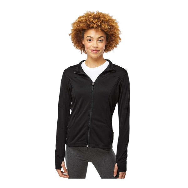 Independent Trading Co EXP60PAZ Women's Poly-Tech Full-Zip Track Jacket