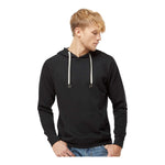 Independent Trading Co SS1000 Unisex Icon Lightweight Loopback Terry Hooded Sweatshirt