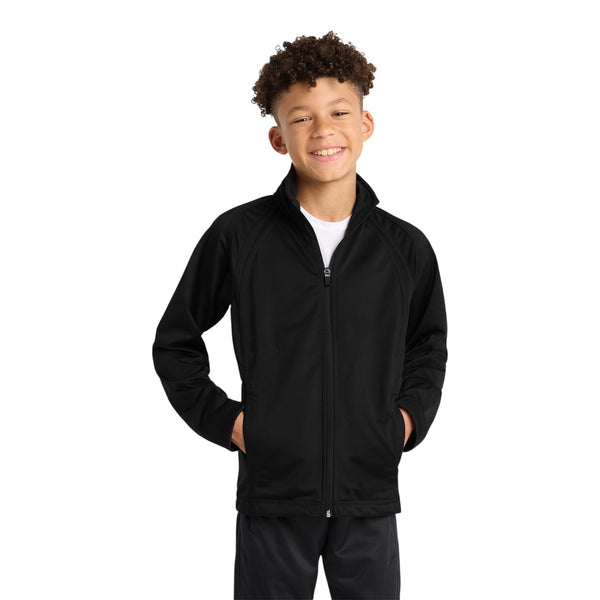Sport-Tek YST90 Youth Tricot Track Jacket