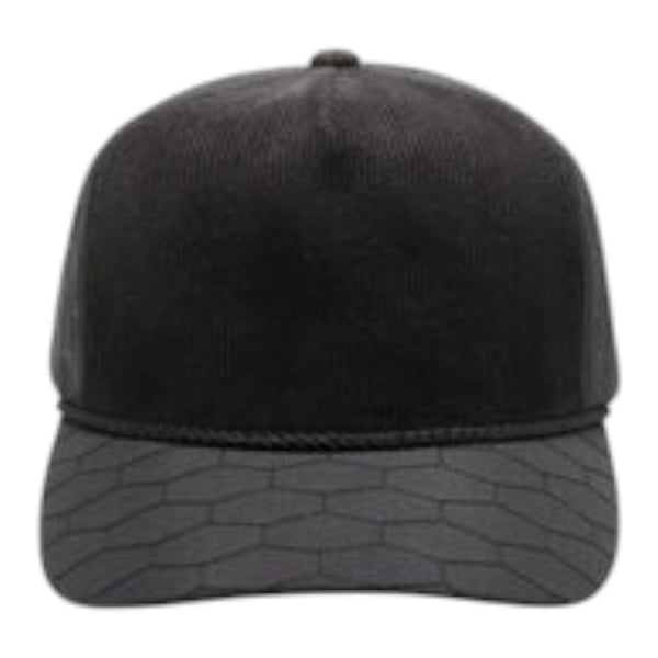PitBull QLT11 5 Panel Polygon Quilt High Frame Rope Cap