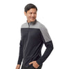 Adidas A552 Men's Ultimate365 Lightweight Colorblocked Quarter-Zip Pullover