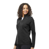 Adidas A589 Women's Spacer Quarter-Zip Pullover