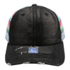 PitBull PB700P 6 Panel Ponytail Unstructured Cap
