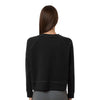 Adidas A1014 Women's Beyond Side-Snap Crewneck Sweatshirt
