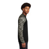 Sport-Tek ST376LS Drift Camo Colorblock Long Sleeve Tee