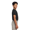 Sport-Tek YST220 Youth PosiCharge Tough Mesh Full-Button Jersey